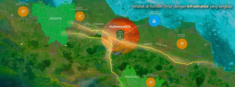 Lokasi Hunian Warisan Bangsa Purwakarta 2
